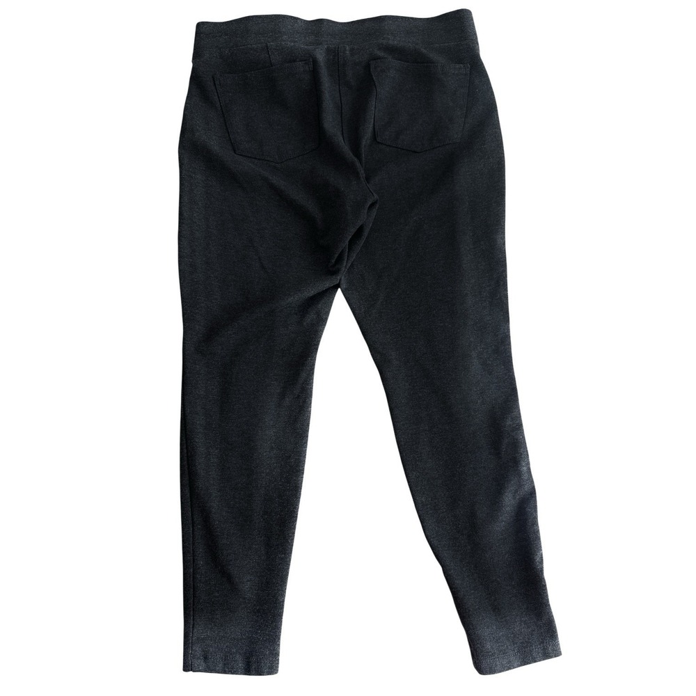 Style&Co Pull on Pants Black Cozy Minimalist Stretch Med Petite